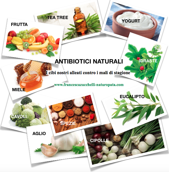 Cibi come antibiotici naturali